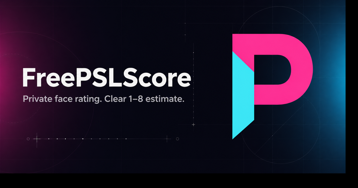 Free PSL Score Test – AI Face Analysis